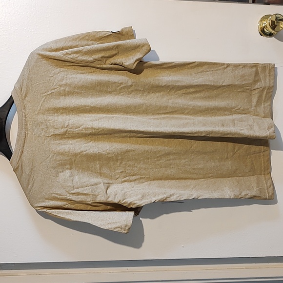 Men's Echo Unltd Beige T-shirt Size Large - Picture 2 of 4